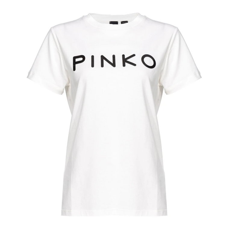 T-shirt z nadrukiem Pinko Pinko