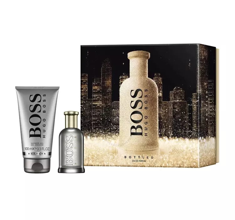 HUGO BOSS BOSS BOTTLED WODA PERFUMOWANA SPRAY 50ML + ŻEL 100ML