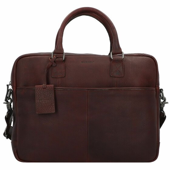 Burkely Antique Avery Briefcase Leather 40 cm Komora na laptopa brown