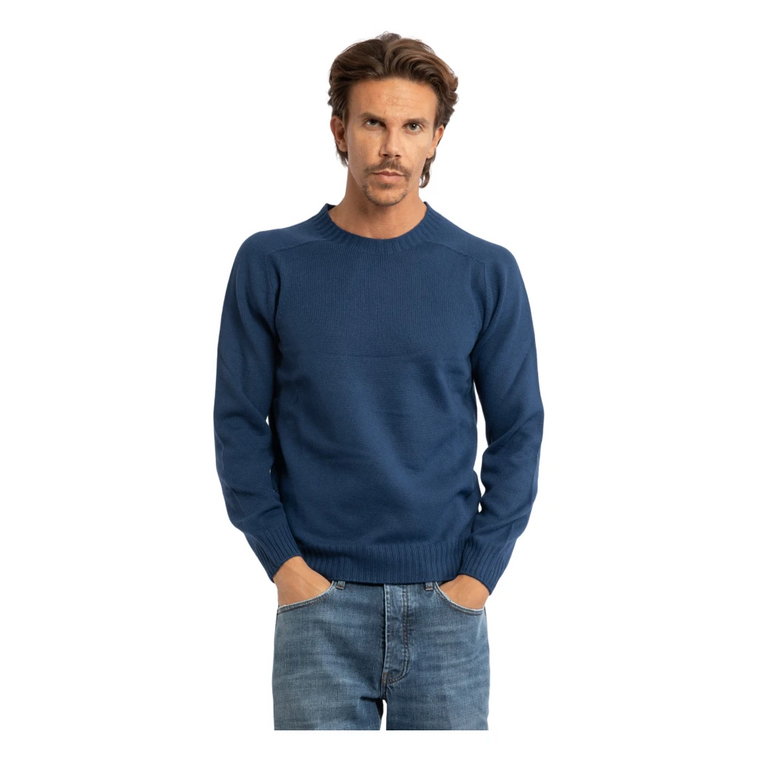 Niebieskie Swetry - Super Geelong Wełna Gran Sasso