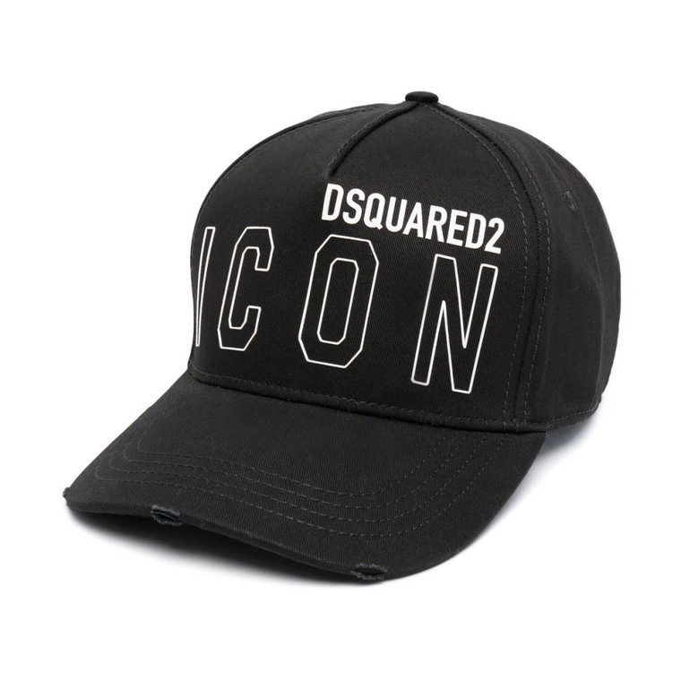 Icon Cap Hat, Stylowy i Autentyczny Dsquared2