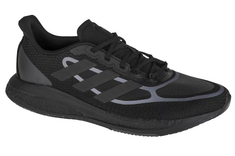 adidas Supernova + M FX6649, Męskie, Czarne, buty do biegania, tkanina, rozmiar: 40 2/3