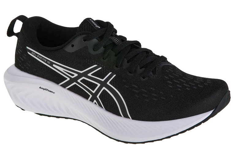 ASICS Gel-Excite 10 1012B418-003, Damskie, Czarne, buty do biegania, tkanina, rozmiar: 37