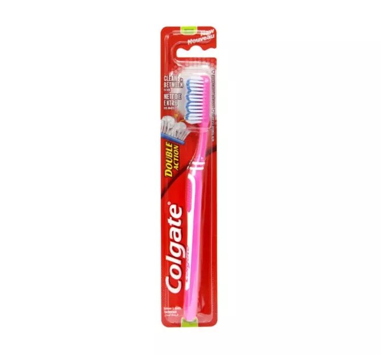 COLGATE DOUBLE ACTION SZCZOTECZKA DO ZĘBÓW MEDIUM