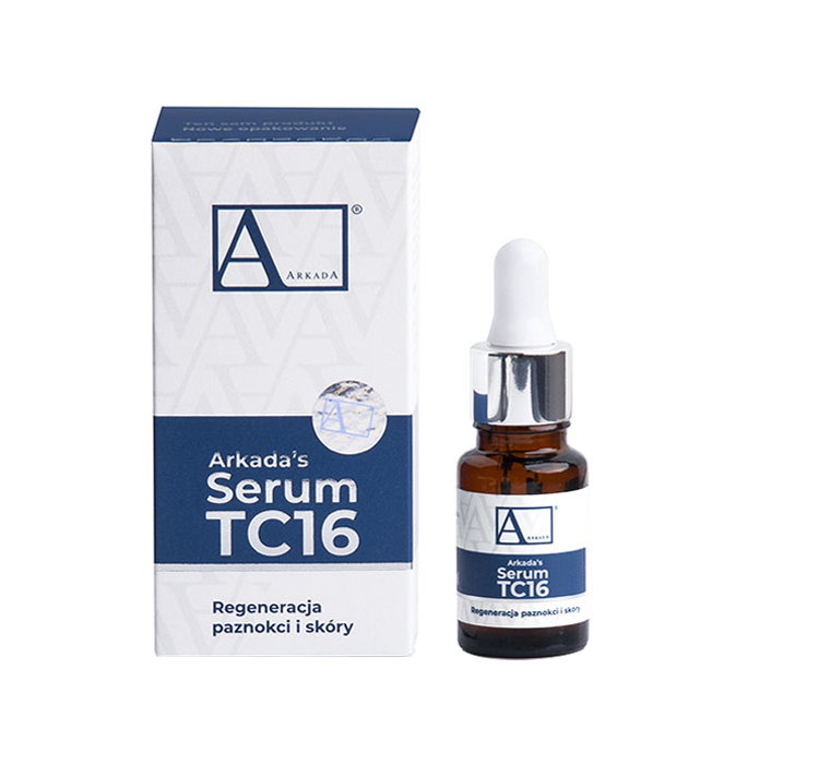 AARKADA SERUM KOLAGENOWE TC 16 REGENERACJA PAZNOKCI I SKÓRY 11ML