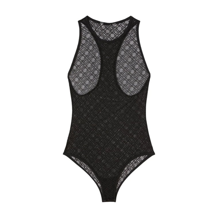 Sheer-Lace Logo Racerback Body Palm Angels