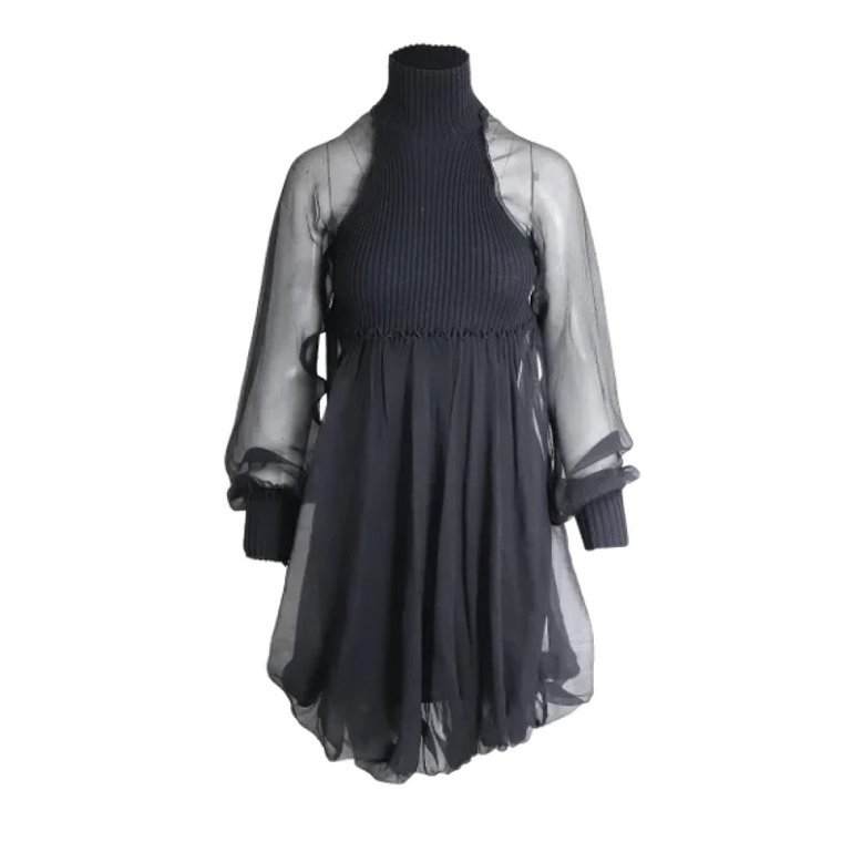 Pre-owned Wool dresses Jean Paul Gaultier Pre-owned