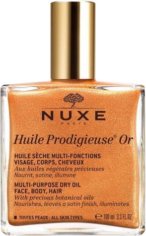 Złoty olejek Nuxe Huile Prodigieuse Or Dry Oil 100 ml (3264680009778 / 3264680002939). Olejki do twarzy