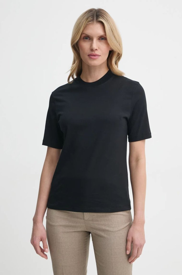 Filippa K t-shirt bawełniany damski kolor czarny 30611