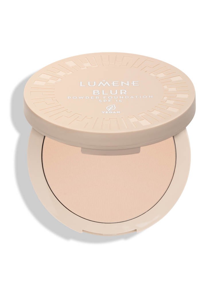 Lumene Blur SPF15 - Długotrwały puder 3 10g