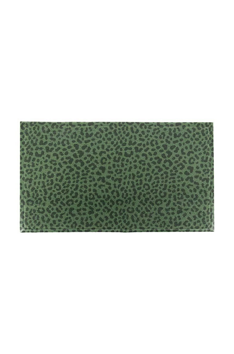 Artsy Doormats wycieraczka Green Leopard Doormat