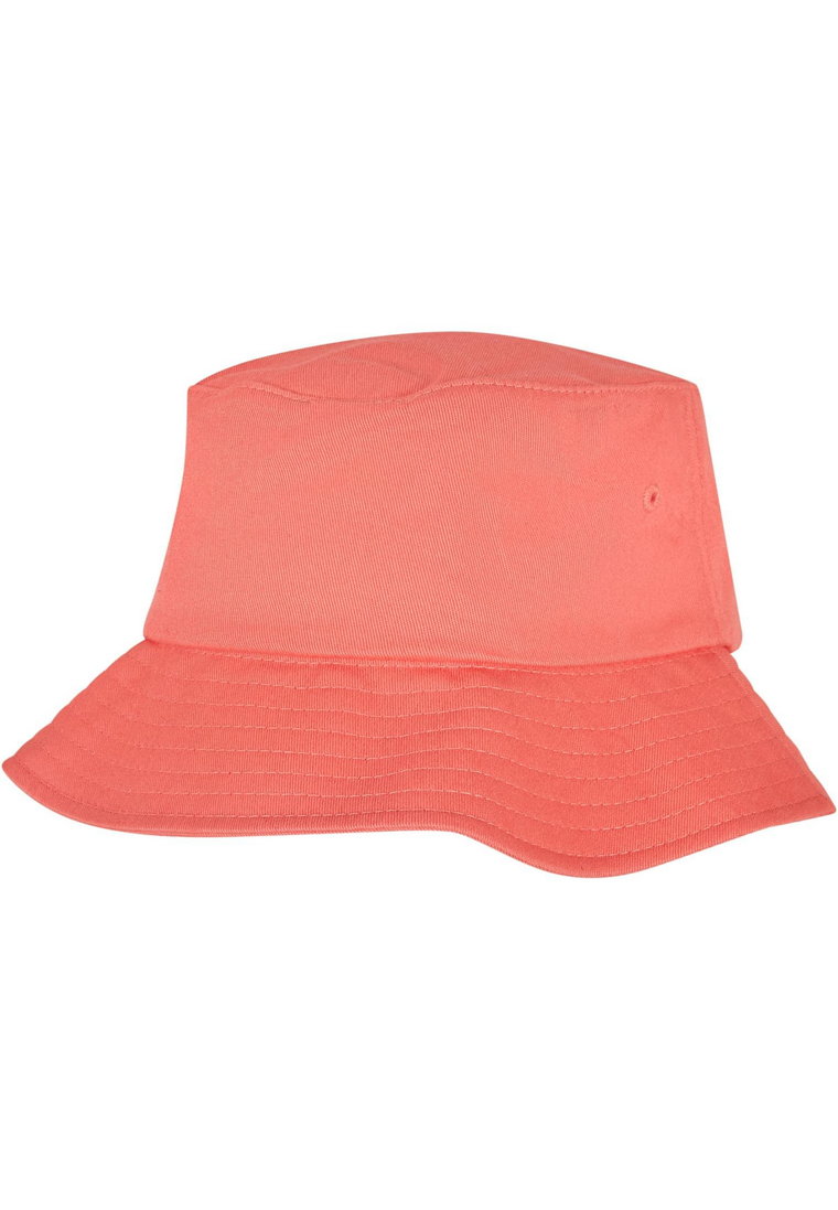 Czapka Z Daszkiem  Bucket Hat Czerwona Flexfit 5003 Cotton