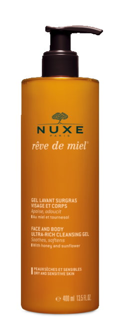 NUXE REVE DE MIEL Żel Do Mycia Twarzy i Ciała - 400 ml