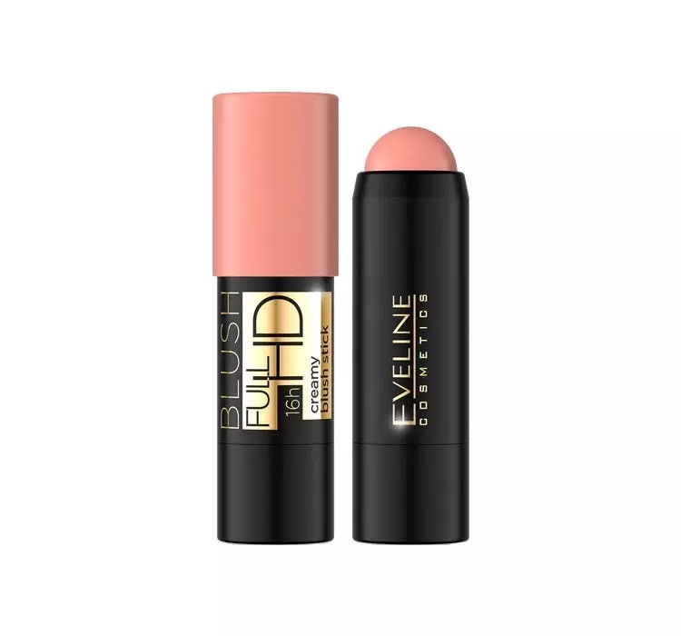 EVELINE BLUSH FULL HD CREAMY BLUSH STICK 16H KREMOWY RÓŻ DO POLICZKÓW W SZTYFCIE 04 5 G