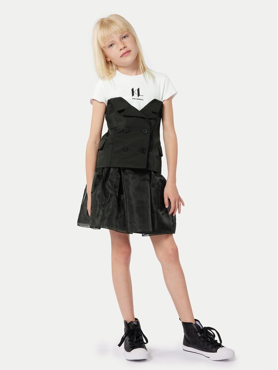 Sukienka codzienna Karl Lagerfeld Kids