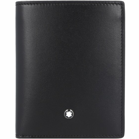 Montblanc Skórzany portfel Meisterstück 9 cm black