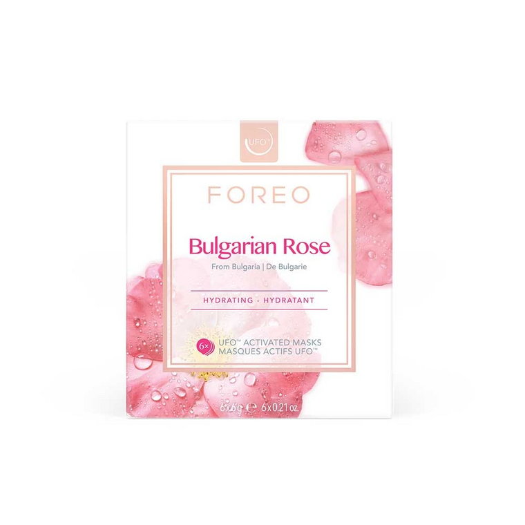 Foreo Ufo Bulgarian Rose - Maseczka do twarzy 6szt