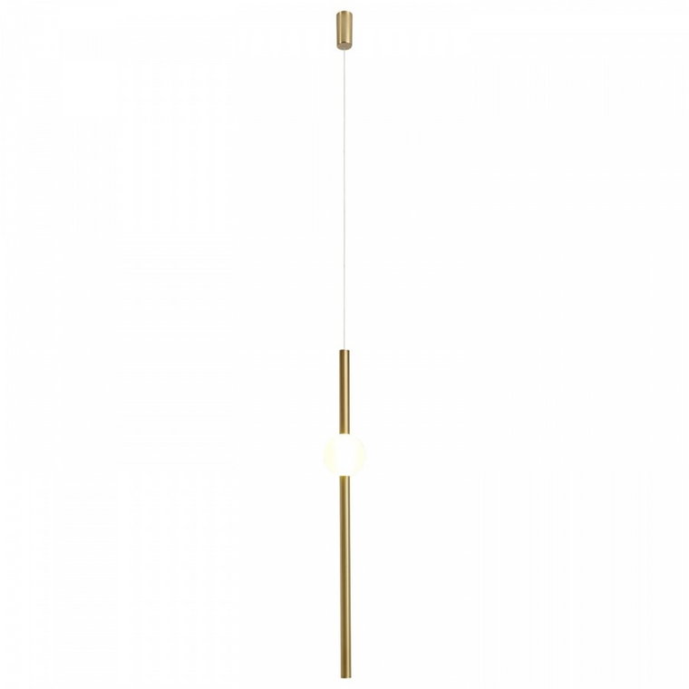 Lampa wisząca o-line led 93 cm mosiądz kod: ST-1689L