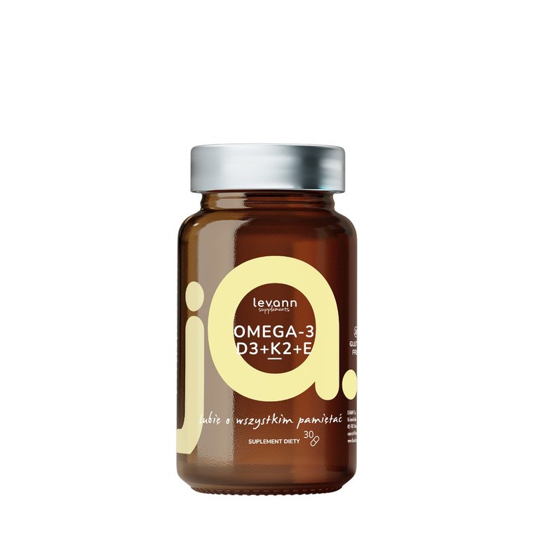 Levann Supplements "jA" Omega 3 K2+D3 30 szt.