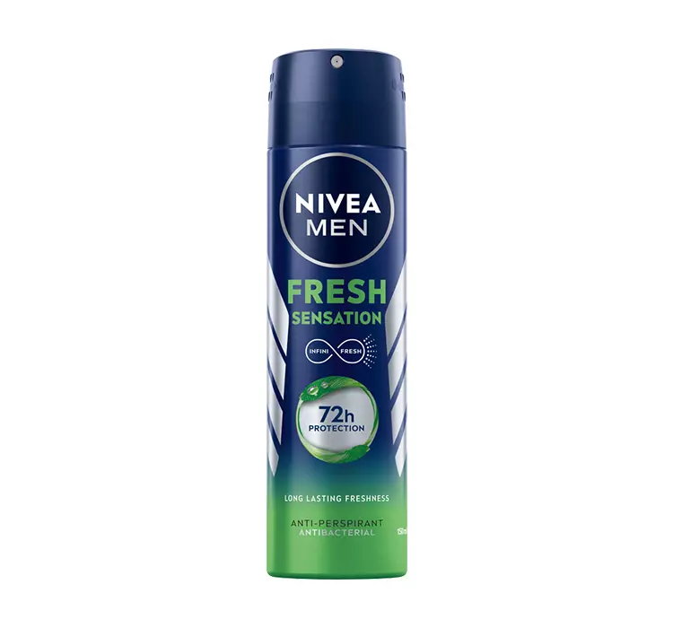 NIVEA MEN FRESH SENSATION ANTYPERSPIRANT W SPRAYU DLA MĘŻCZYZN 150ML