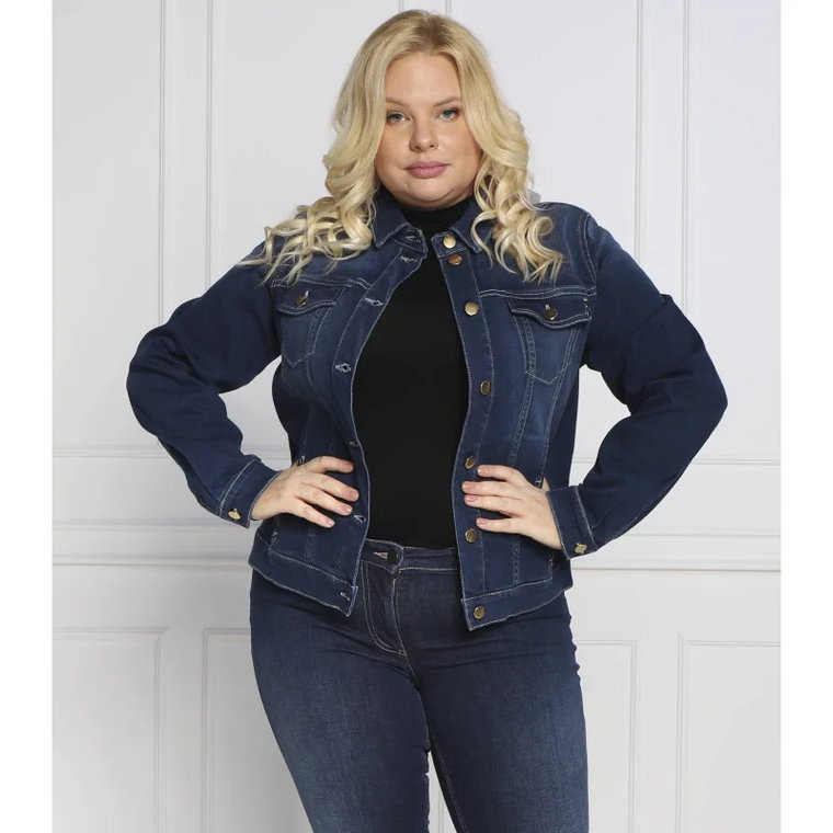 Persona by Marina Rinaldi Kurtka jeansowa CAROLA Plus size | Regular Fit