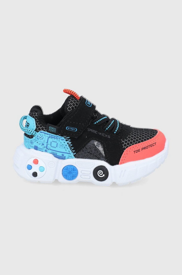 Skechers buty dziecięce Lil Gametronix kolor czarny