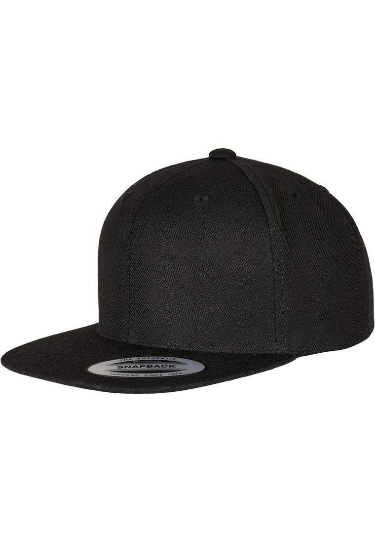 Czapka Z Daszkiem  Snapback Czarna Flexfit 6089M Classic