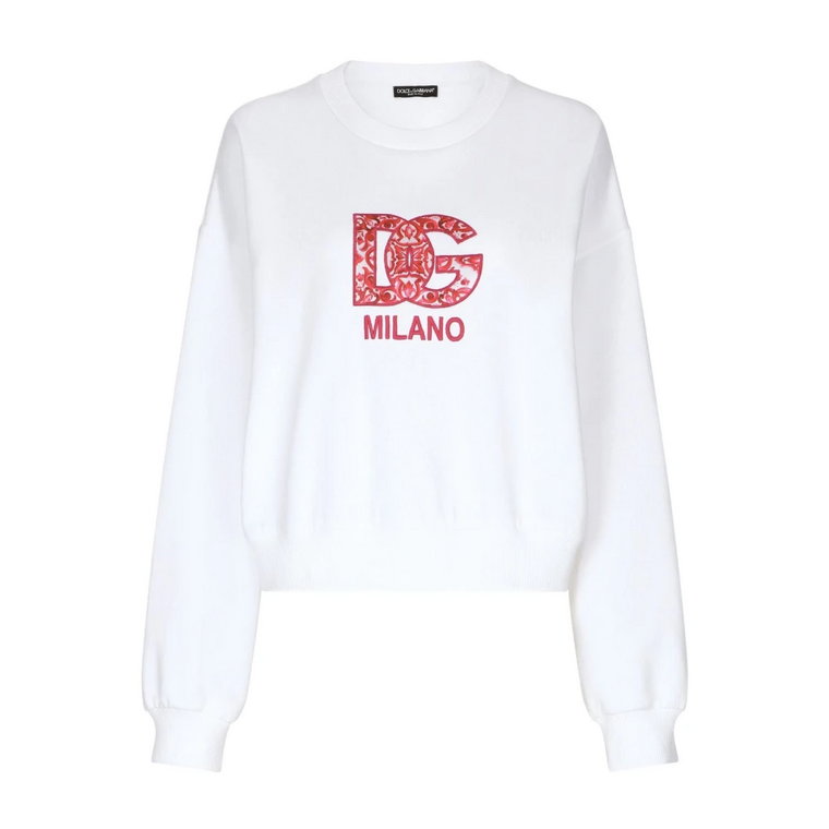 Logo-Print Sweaters Dolce & Gabbana