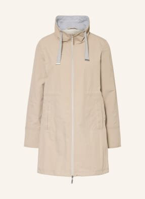 White Label Parka Z Ozdobnymi Kamykami beige