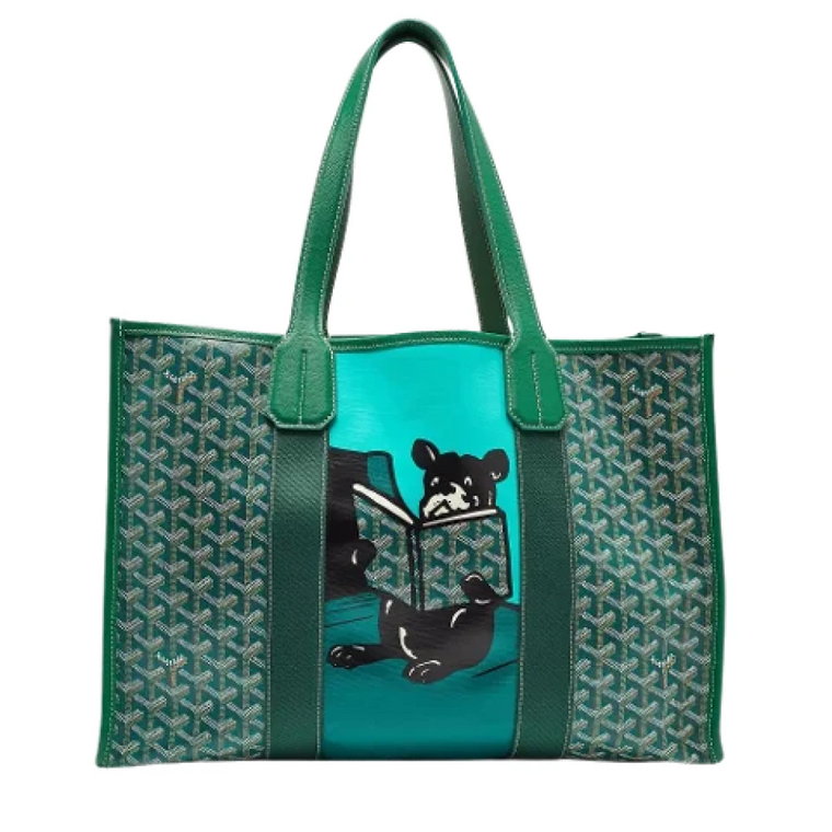 Pre-owned Leather totes Goyard Vintage