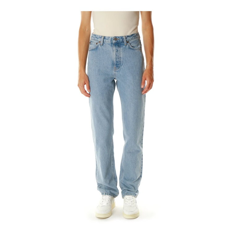 Wysoko taliowane Straight Fit Jeans Nudie Jeans