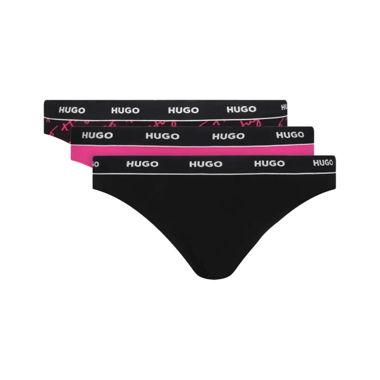 Hugo Bodywear Stringi 3-pack DESIGN