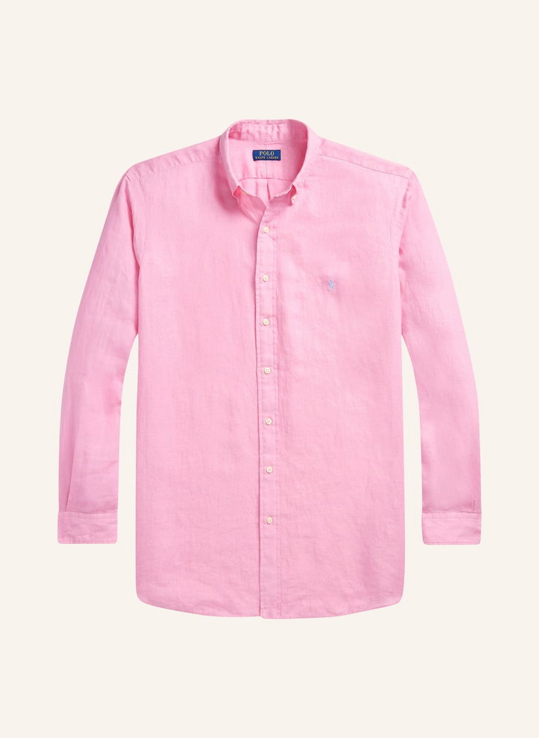 Polo Ralph Lauren Big & Tall Koszula Z Lnu Slim Fit rosa