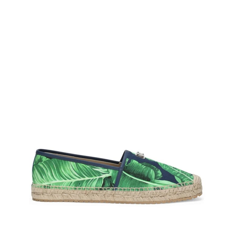 Kolorowe Espadryle z Kanwy Dolce & Gabbana