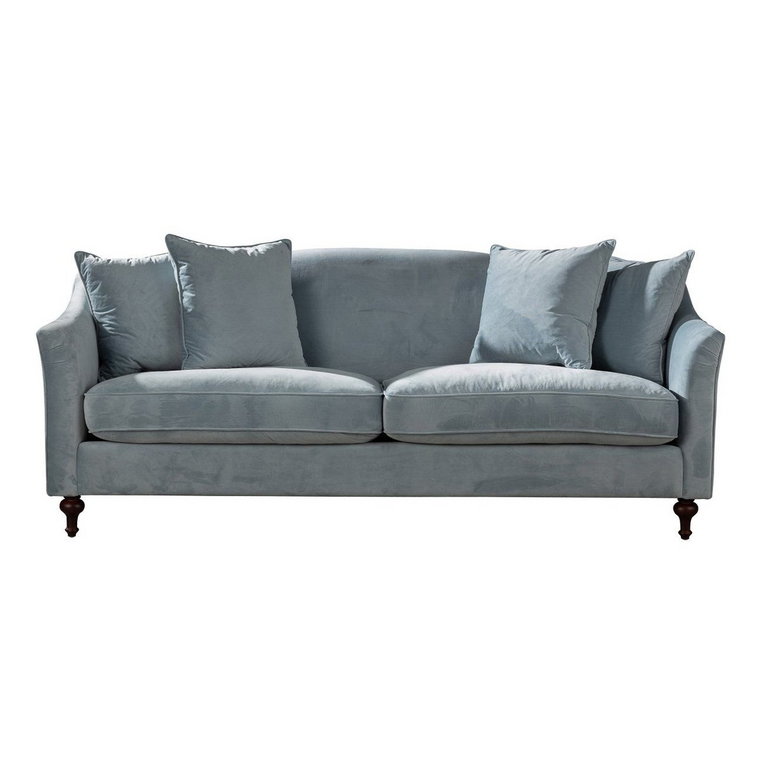 Sofa 3-osobowa DEKORIA Velvet Cloud, 220x90x89 cm