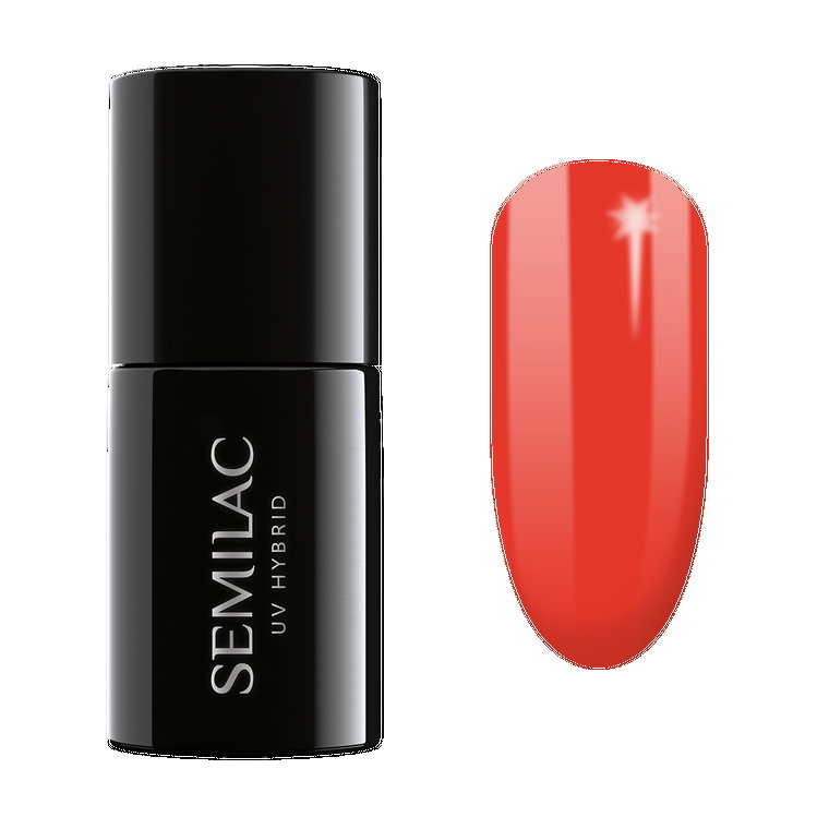 Semilac - Lakier hybrydowy UV Hybrid 039 Sexy Red 7ml