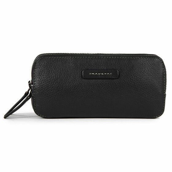 Piquadro Modus Special Leather Wrist Bag 20 cm black