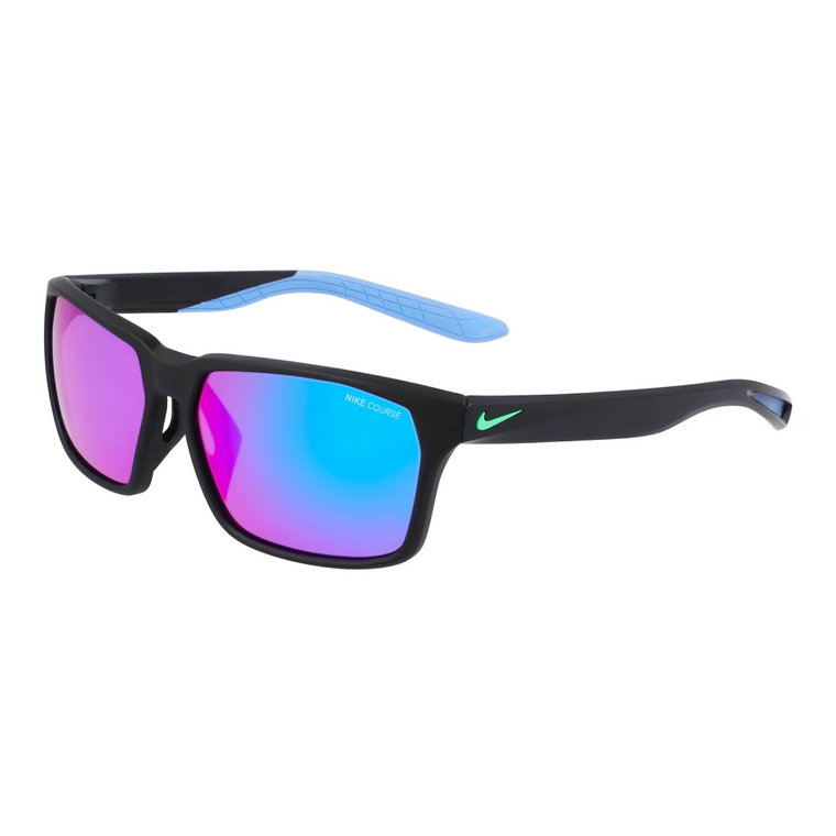 Maverick Matte Black/Blue Okulary przeciwsłoneczne Nike