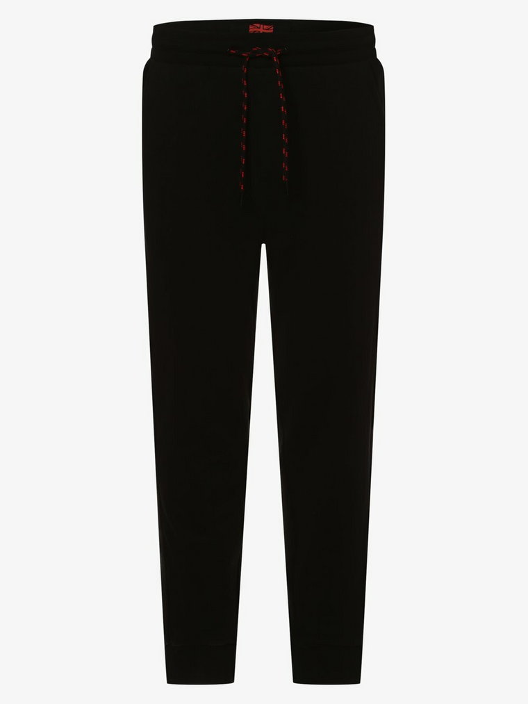 Finshley & Harding London - Spodnie dresowe męskie, czarny