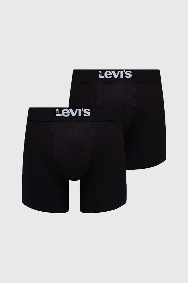 Levi's bokserki 2-pack męskie kolor czarny 37149.0824-005