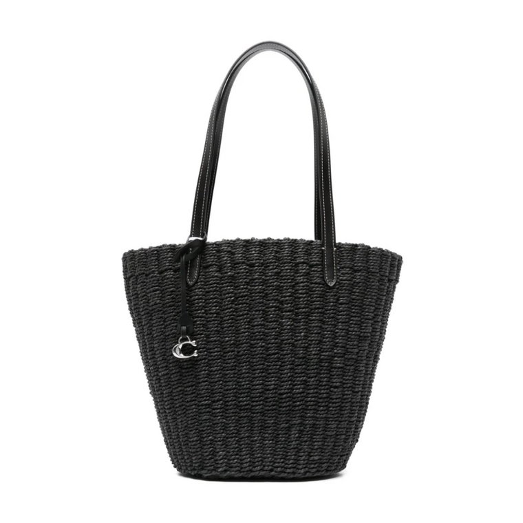 Straw Tote Bag Coach