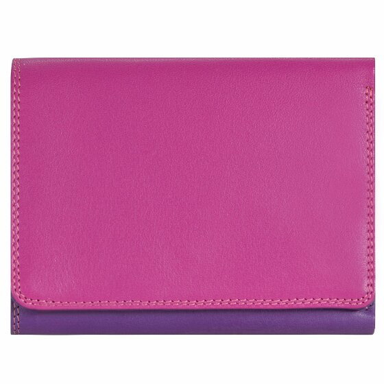 Mywalit Medium Tri-fold Wallet Leather Wallet 12 cm sangria multi
