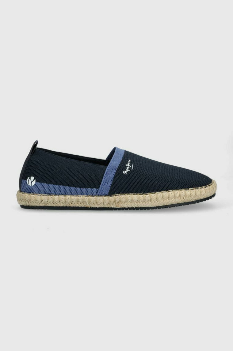 Pepe Jeans espadryle TOURIST kolor granatowy PMS10313