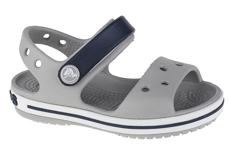Crocs Crocband Sandal Kids 12856-01U, Dla chłopca, Szare, sandały sportowe, syntetyk, rozmiar: 19/20