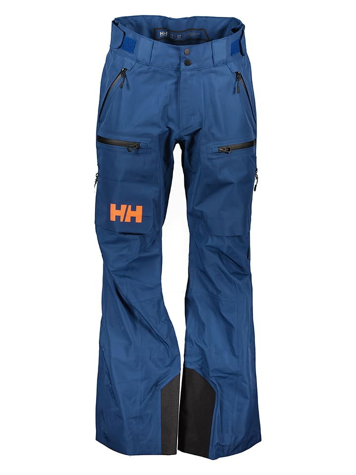 Helly Hansen Spodnie narciarskie "Elevation Infinity" w kolorze niebieskim