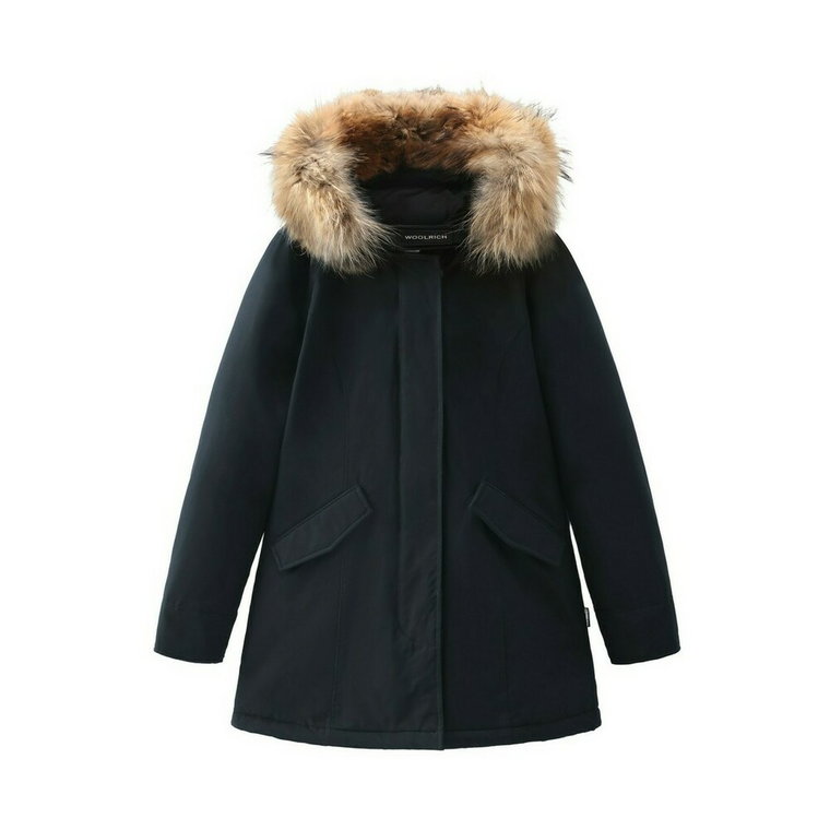 Arctic Parka in Ramar with Detachable Fur Trim Woolrich