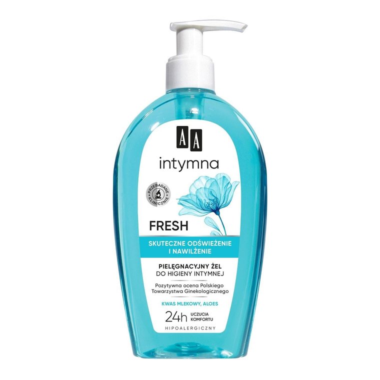 AA, Intymna, żel do higieny intymnej Fresh, 300 ml