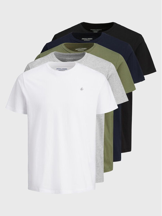 Komplet 5 t-shirtów Jack&Jones