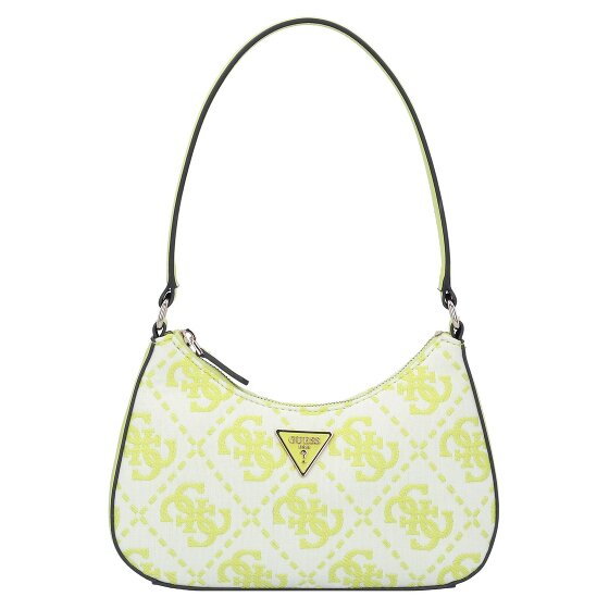 Guess Ruma Torba na ramię 27 cm chartreuse logo