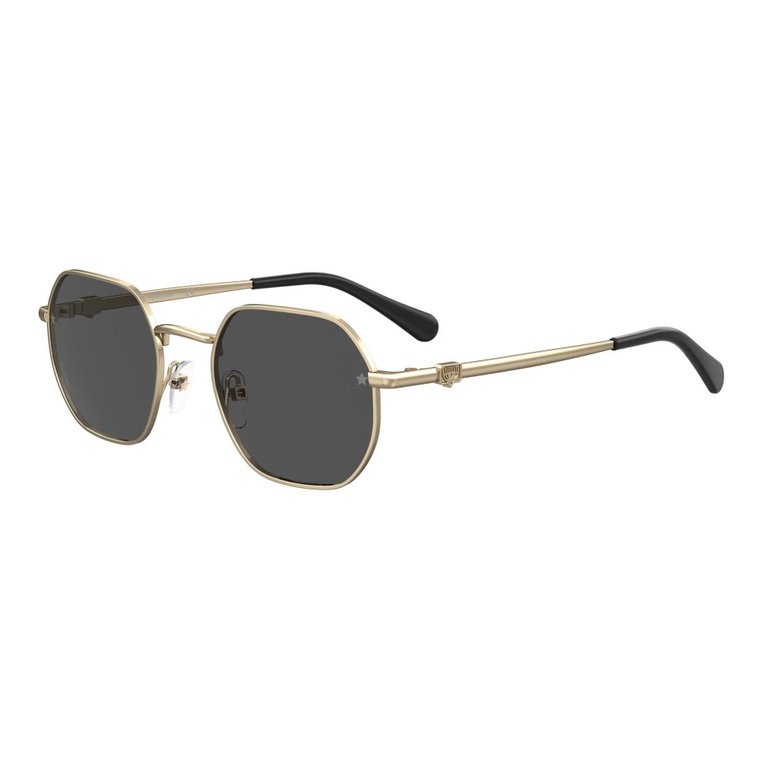 Złote/Szare Okulary przeciwsłoneczne CF 1019/S Chiara Ferragni Collection